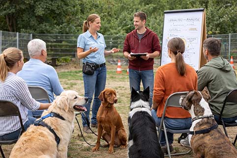 Hundetrainer-Fortbildung in der Verhaltenstherapie