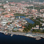 Kiel: Stadtansicht im Hunde-Almanach
