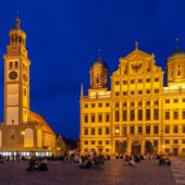 Augsburg mit Hund: Regeln, Hundeschulen & Alltag Augsburg: Stadtansicht im Hunde-Almanach