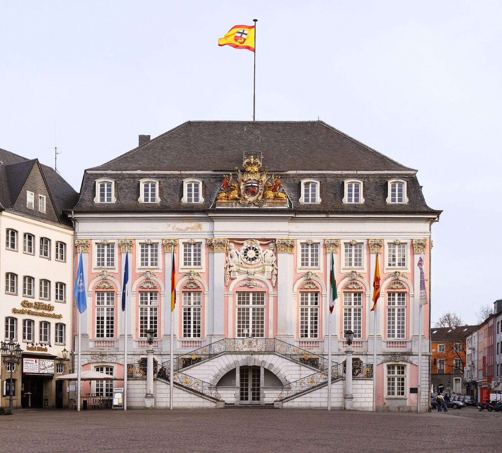 Bonn: Stadtansicht im Hunde-Almanach