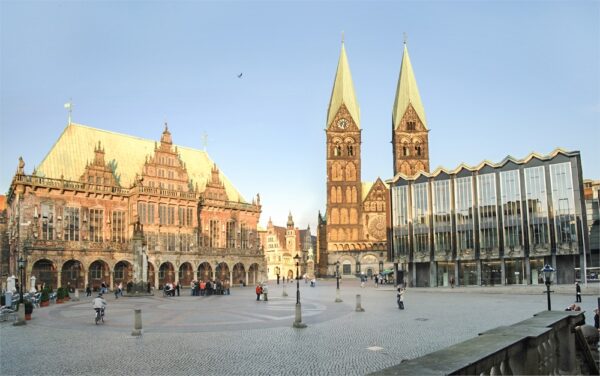 Bremen: Stadtansicht im Hunde-Almanach