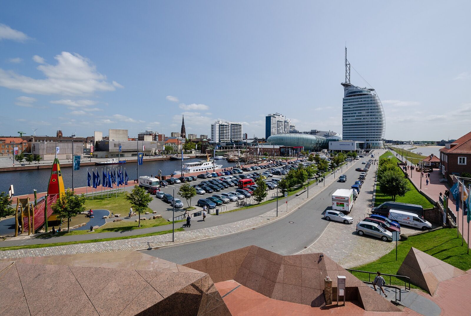 Bremerhaven: Stadtansicht im Hunde-Almanach