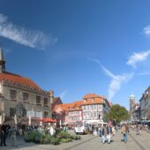 Göttingen: Stadtansicht im Hunde-Almanach