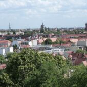 Halle (Saale): Stadtansicht im Hunde-Almanach
