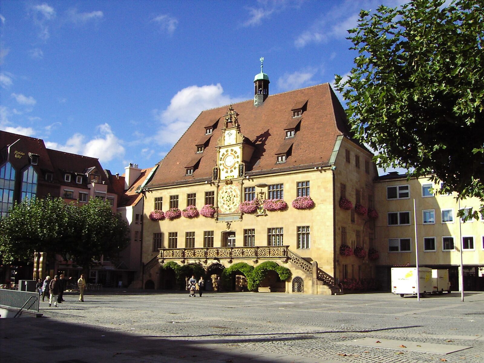 Heilbronn: Stadtansicht im Hunde-Almanach