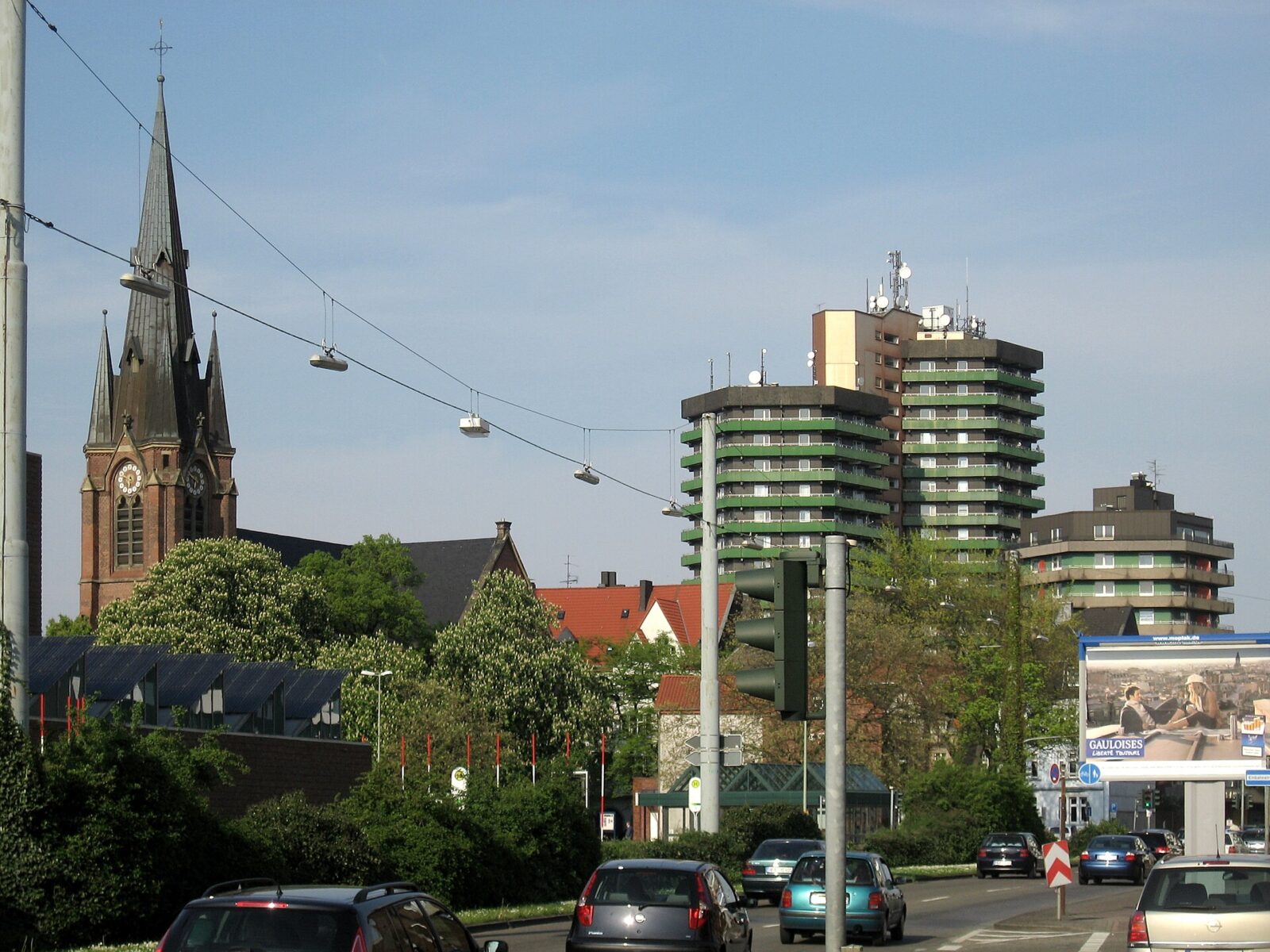 Herne: Stadtansicht im Hunde-Almanach