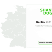 Berlin mit Hund Deutschlandkarte: Berlin mit Hund
