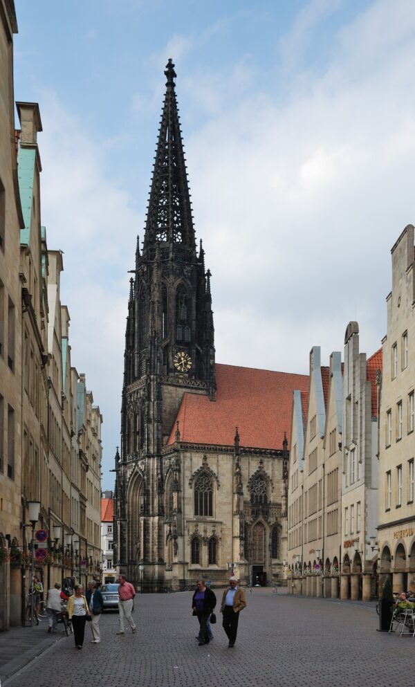 Münster: Stadtansicht im Hunde-Almanach