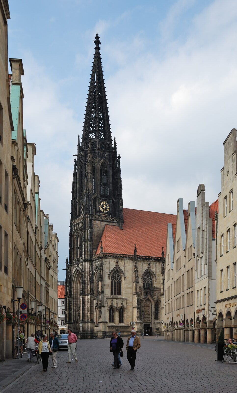 Münster: Stadtansicht im Hunde-Almanach