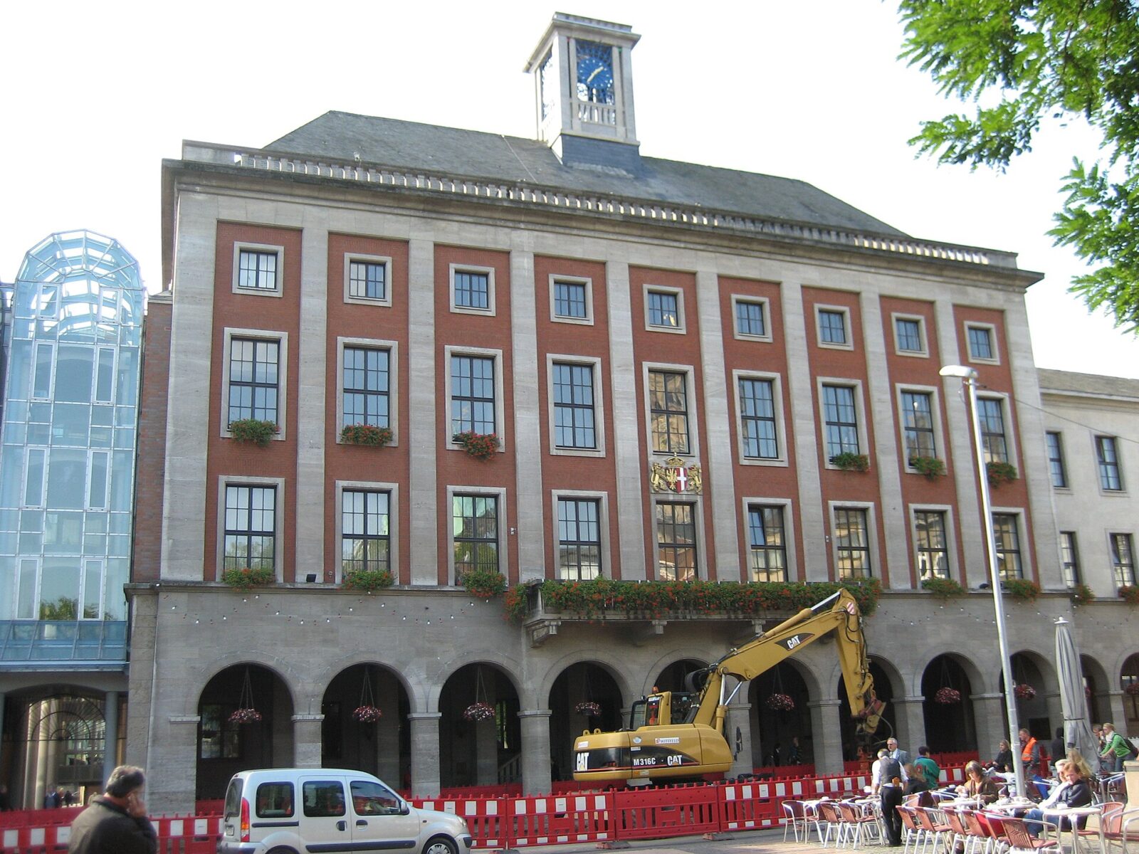 Neuss: Stadtansicht im Hunde-Almanach