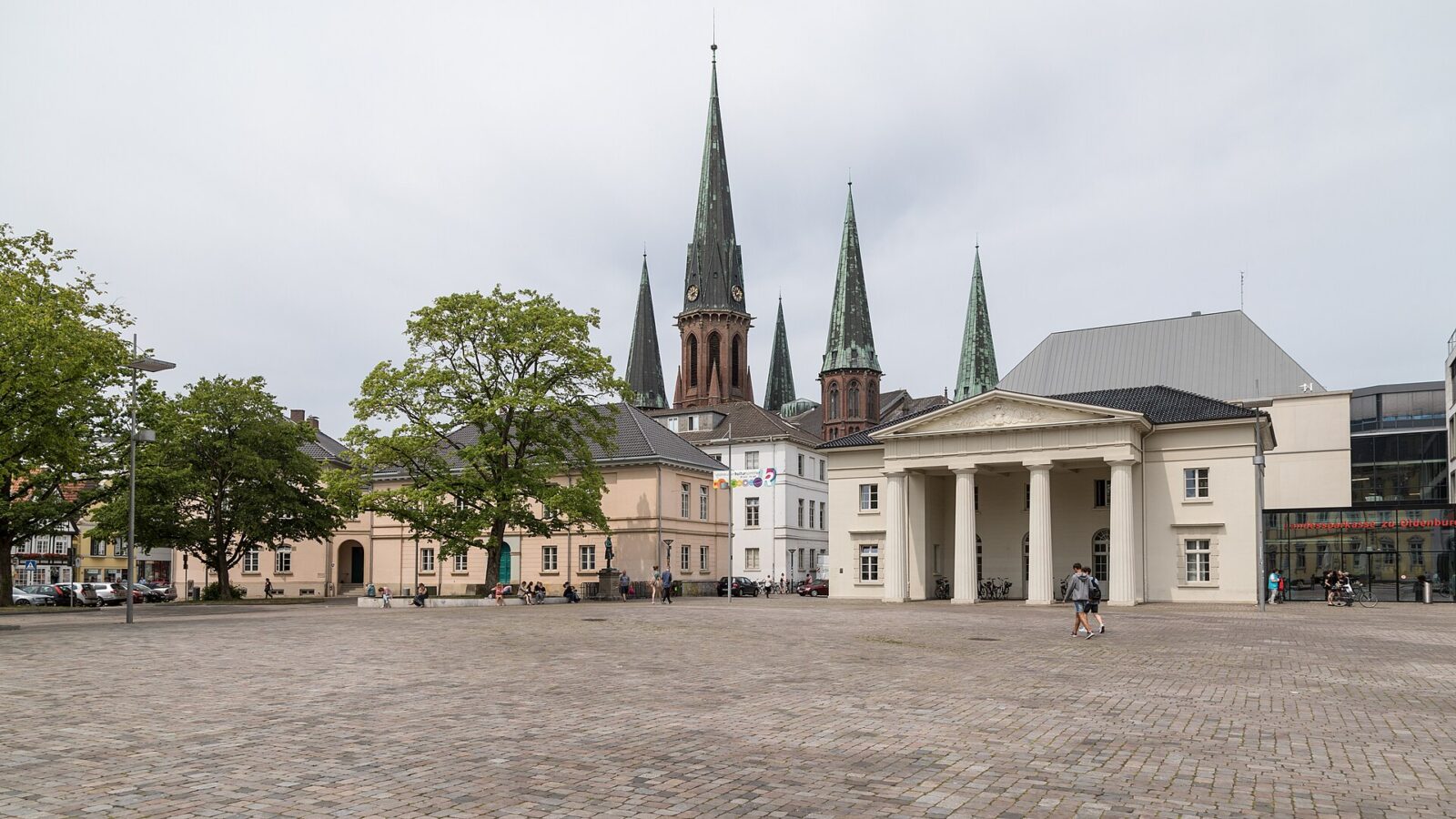Oldenburg: Stadtansicht im Hunde-Almanach