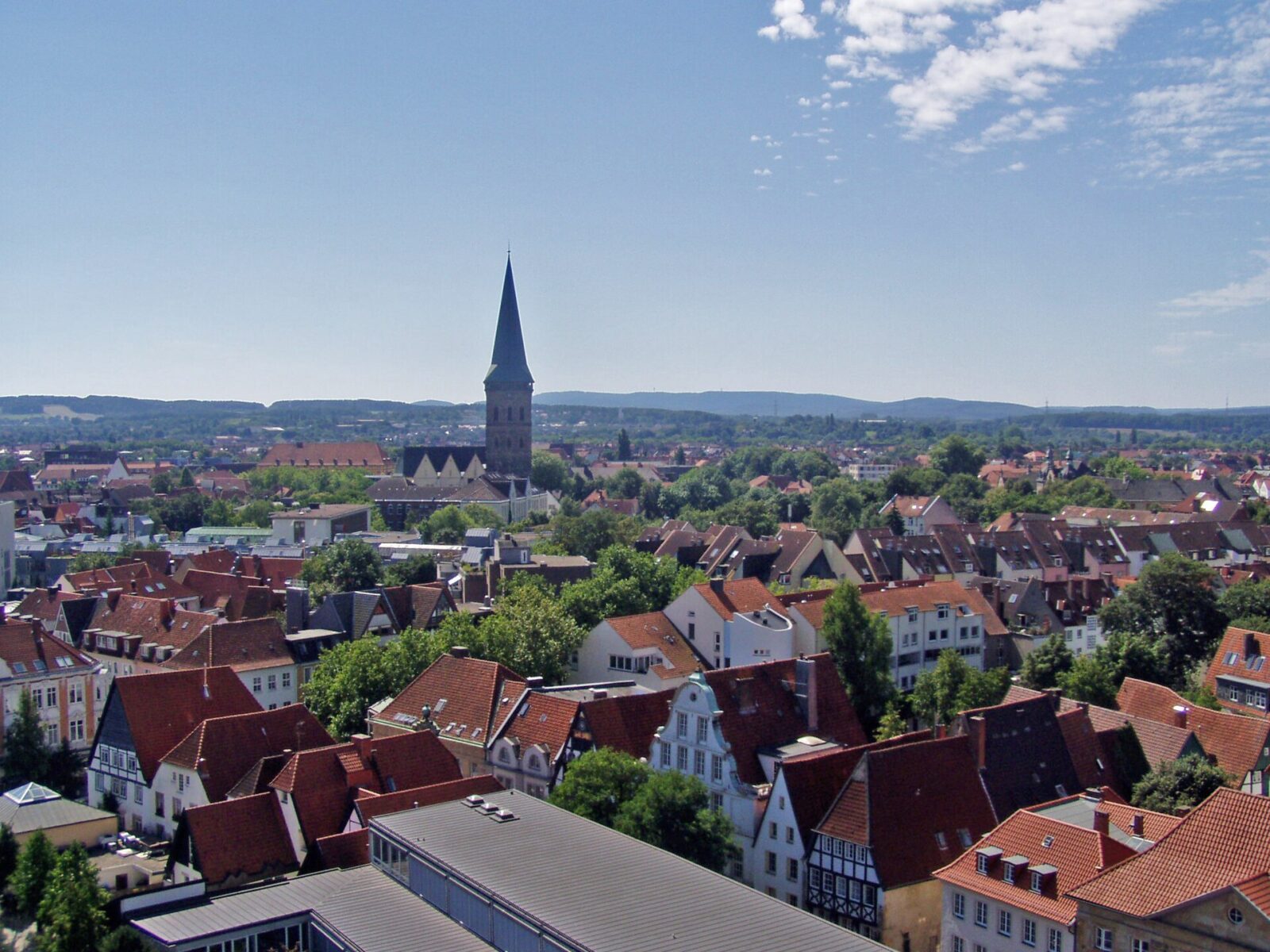 Osnabrück: Stadtansicht im Hunde-Almanach