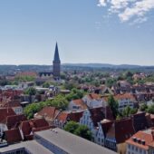 Osnabrück: Stadtansicht im Hunde-Almanach