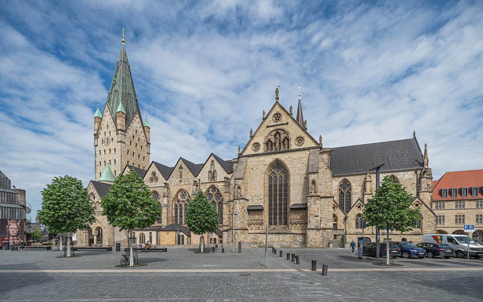 Paderborn: Stadtansicht im Hunde-Almanach