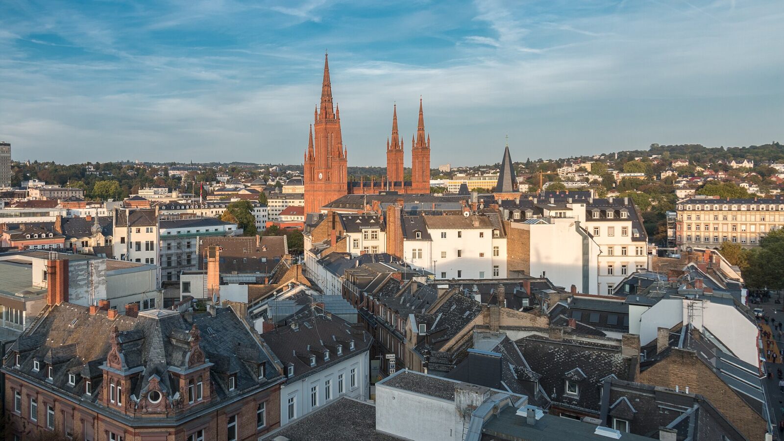 Wiesbaden: Stadtansicht im Hunde-Almanach