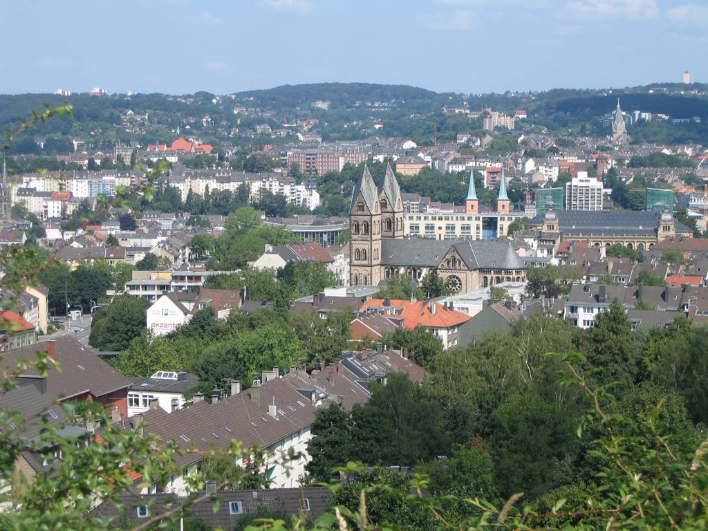 Wuppertal: Stadtansicht im Hunde-Almanach